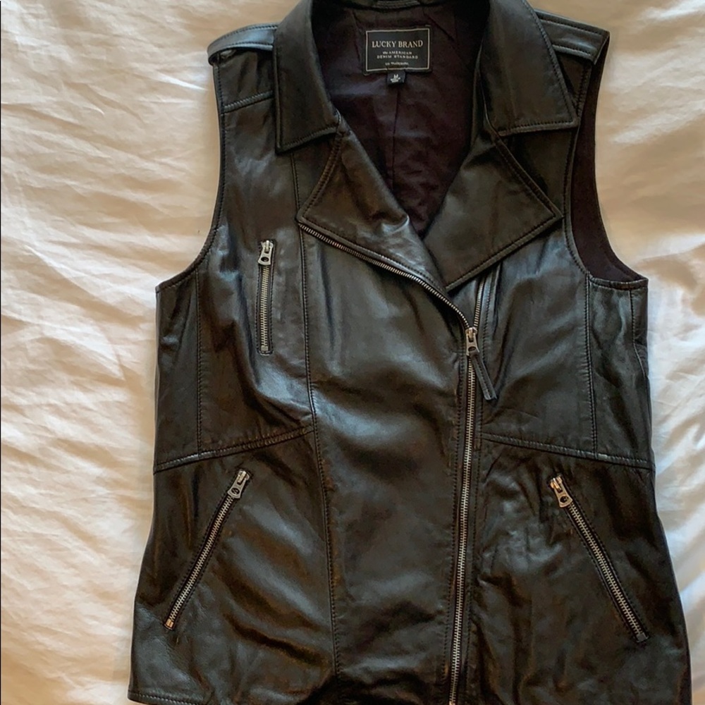 Leather Vest